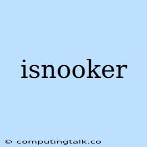 Isnooker